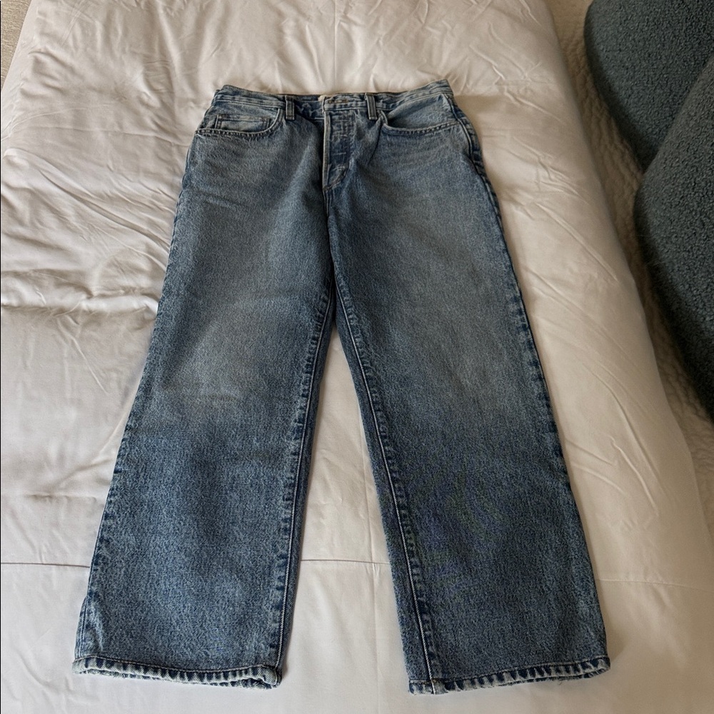 Favorite Daughter Relaxed Blue Jeans